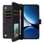 For Xiaomi Poco X7 Pro 5G / Redmi Turbo 4 5G Wallet Case with Shoulder / Wrist Strap Leather Phone Cover Stand