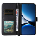 For Xiaomi Poco X7 Pro 5G / Redmi Turbo 4 5G Wallet Case with Shoulder / Wrist Strap Leather Phone Cover Stand