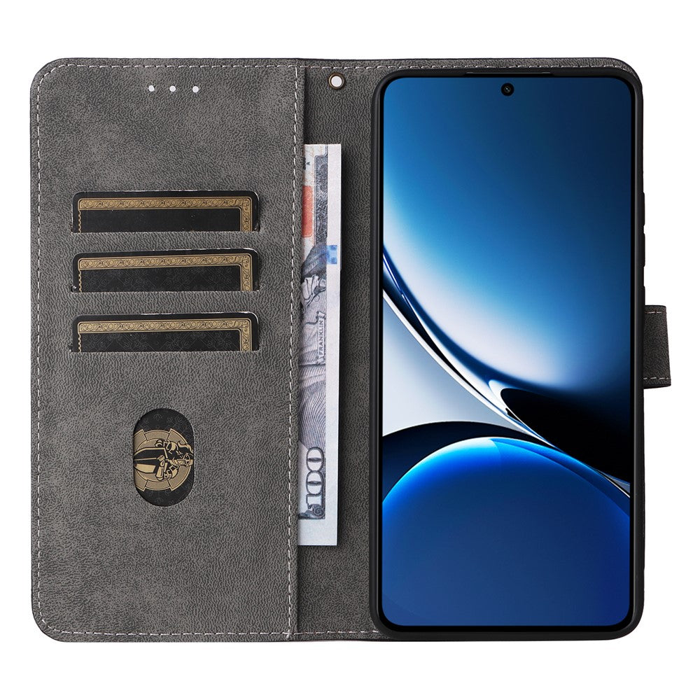 For Xiaomi Poco X7 Pro 5G / Redmi Turbo 4 5G Wallet Case RFID Blocking PU Leather Cover Viewing Stand