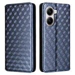 For Xiaomi Poco X7 Pro 5G / Redmi Turbo 4 5G Wallet Case Rhombus Imprinted Leather Phone Cover