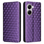 For Xiaomi Poco X7 Pro 5G / Redmi Turbo 4 5G Wallet Case Rhombus Imprinted Leather Phone Cover