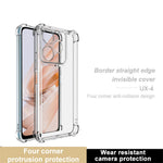IMAK UX-4 Series TPU Case for Xiaomi Redmi Note 13R 5G / 13 4G / Poco M6 4G Straight Frame Clear Phone Cover