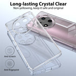 For Honor Magic7 Lite 5G / X9c 5G / X60 Pro 5G Clear Phone Case TPU+Acrylic Shockproof Phone Back Cover