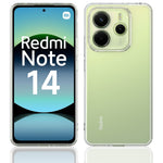 For Xiaomi Redmi Note 14 4G (163.25mm) Clear Phone Case TPU+Acrylic Shockproof Phone Back Cover