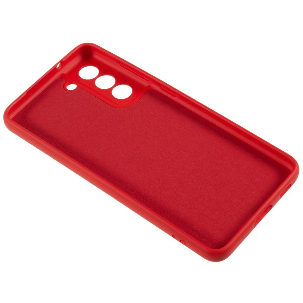 2.0mm Slim Phone Case for Samsung Galaxy S22 5G Protective TPU Cover Arc Edge Phone Back Case