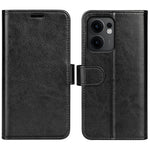 Oppo Reno13 F 5G (Reno 13 FS 5G) / 4G Plånboksfodral Crazy Horse Texture Stand Lädermobilskal