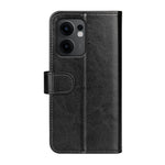 Oppo Reno13 F 5G (Reno 13 FS 5G) / 4G Plånboksfodral Crazy Horse Texture Stand Lädermobilskal