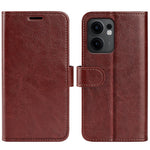 Oppo Reno13 F 5G (Reno 13 FS 5G) / 4G Plånboksfodral Crazy Horse Texture Stand Lädermobilskal