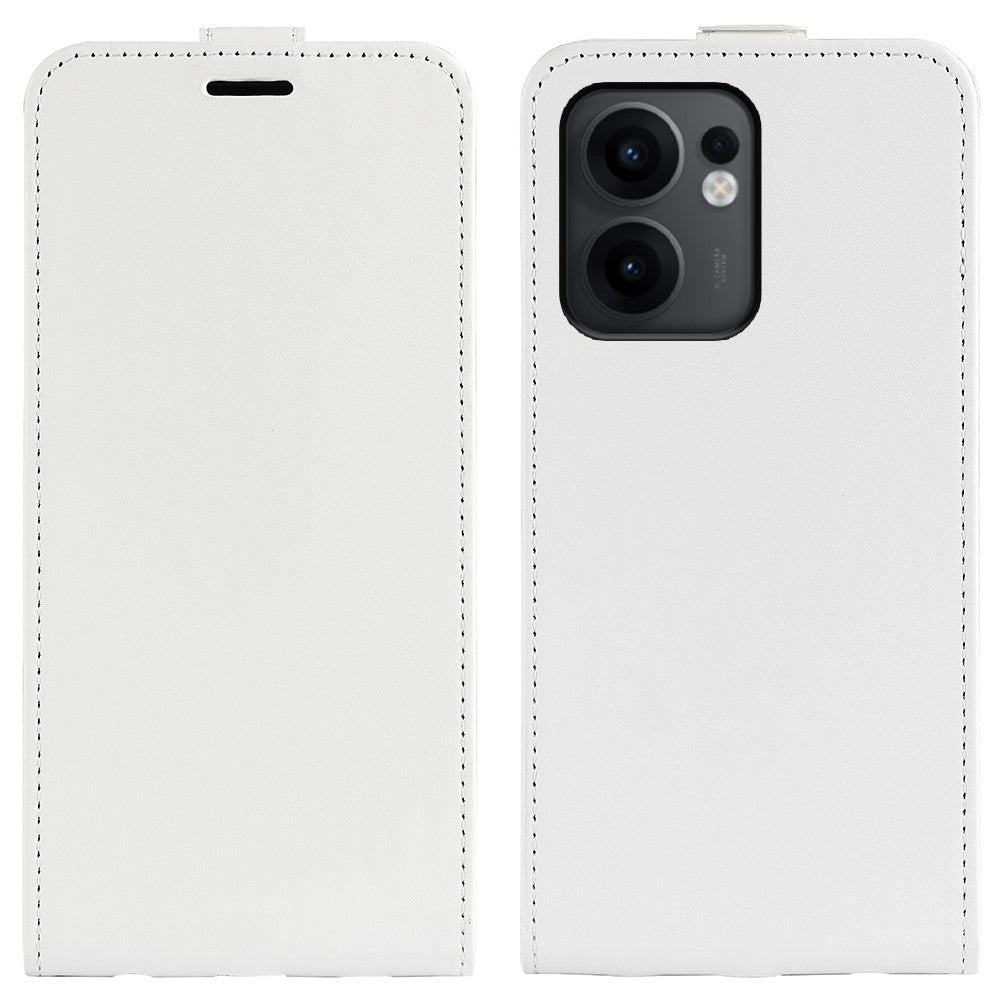Etui til Oppo Reno13 F 5G (Reno 13 FS 5G) / 4G med kortpladser, lodret flip-lædercover til mobil