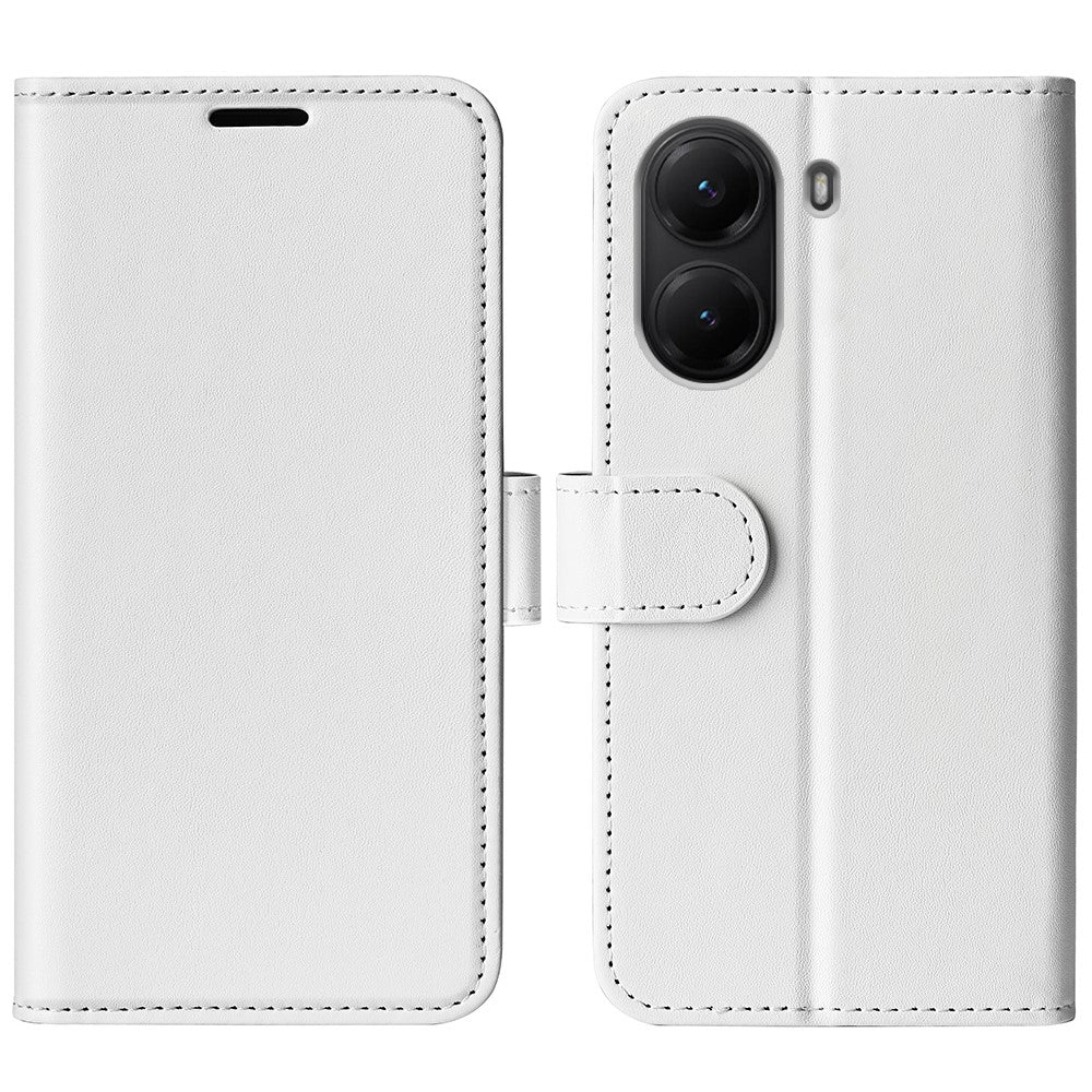For Xiaomi Poco X7 Pro 5G Wallet Case Crazy Horse Texture Stand Leather Phone Cover