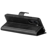 For Xiaomi Poco X7 Pro 5G Stand Case Anti-Scratch Calf Texture Leather Phone Cover