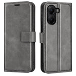 For Xiaomi Poco X7 Pro 5G Stand Case Anti-Scratch Calf Texture Leather Phone Cover