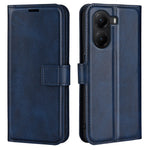 For Xiaomi Poco X7 Pro 5G Stand Case Anti-Scratch Calf Texture Leather Phone Cover