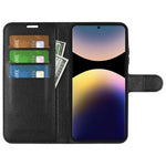 For Xiaomi Redmi Note 14 Pro 4G Case Litchi Texture Shockproof Leather Wallet Phone Cover