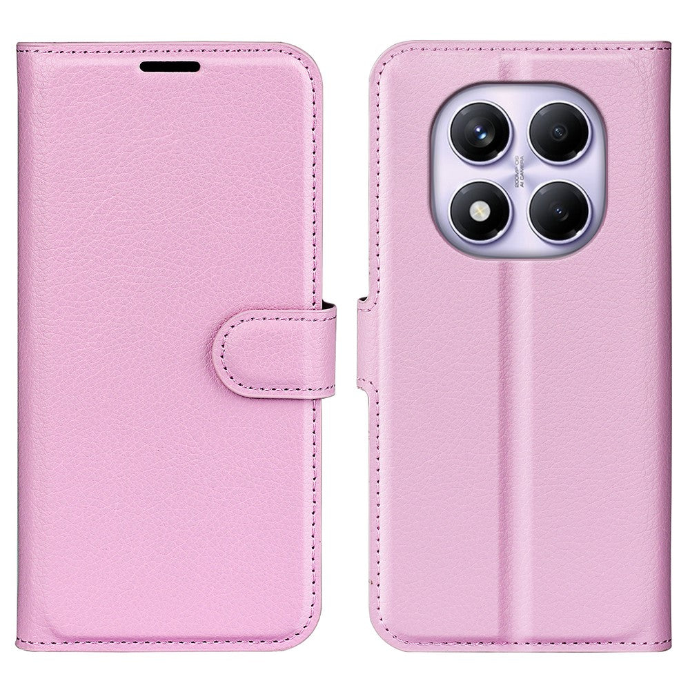 For Xiaomi Redmi Note 14 Pro 4G Case Litchi Texture Shockproof Leather Wallet Phone Cover