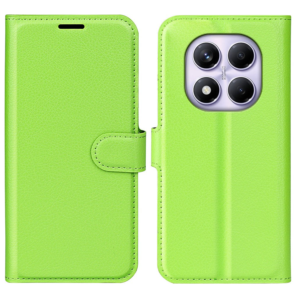 For Xiaomi Redmi Note 14 Pro 4G Case Litchi Texture Shockproof Leather Wallet Phone Cover