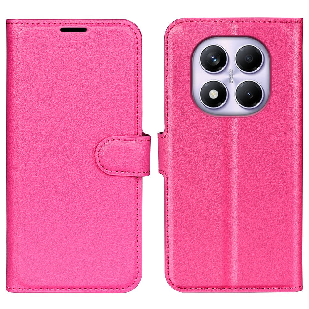 For Xiaomi Redmi Note 14 Pro 4G Case Litchi Texture Shockproof Leather Wallet Phone Cover