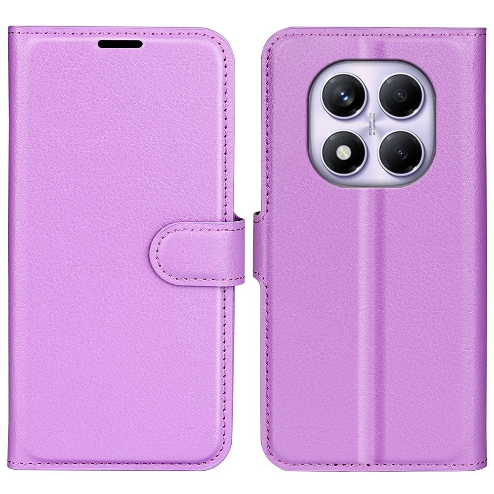 For Xiaomi Redmi Note 14 Pro 4G Case Litchi Texture Shockproof Leather Wallet Phone Cover