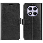For Xiaomi Redmi Note 14 Pro 4G Wallet Case Crazy Horse Texture Stand Leather Phone Cover