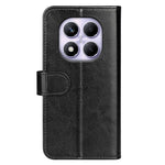 For Xiaomi Redmi Note 14 Pro 4G Wallet Case Crazy Horse Texture Stand Leather Phone Cover