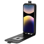 For Xiaomi Redmi Note 14 Pro 4G Case with Card Slots Vertical Flip Leather Phone Cover