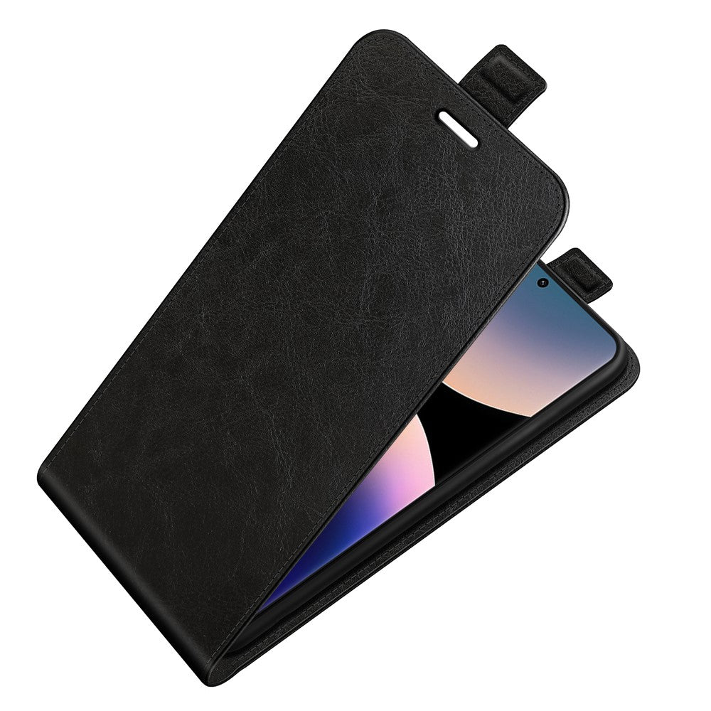 For Xiaomi Redmi Note 14 Pro 4G Case with Card Slots Vertical Flip Leather Phone Cover