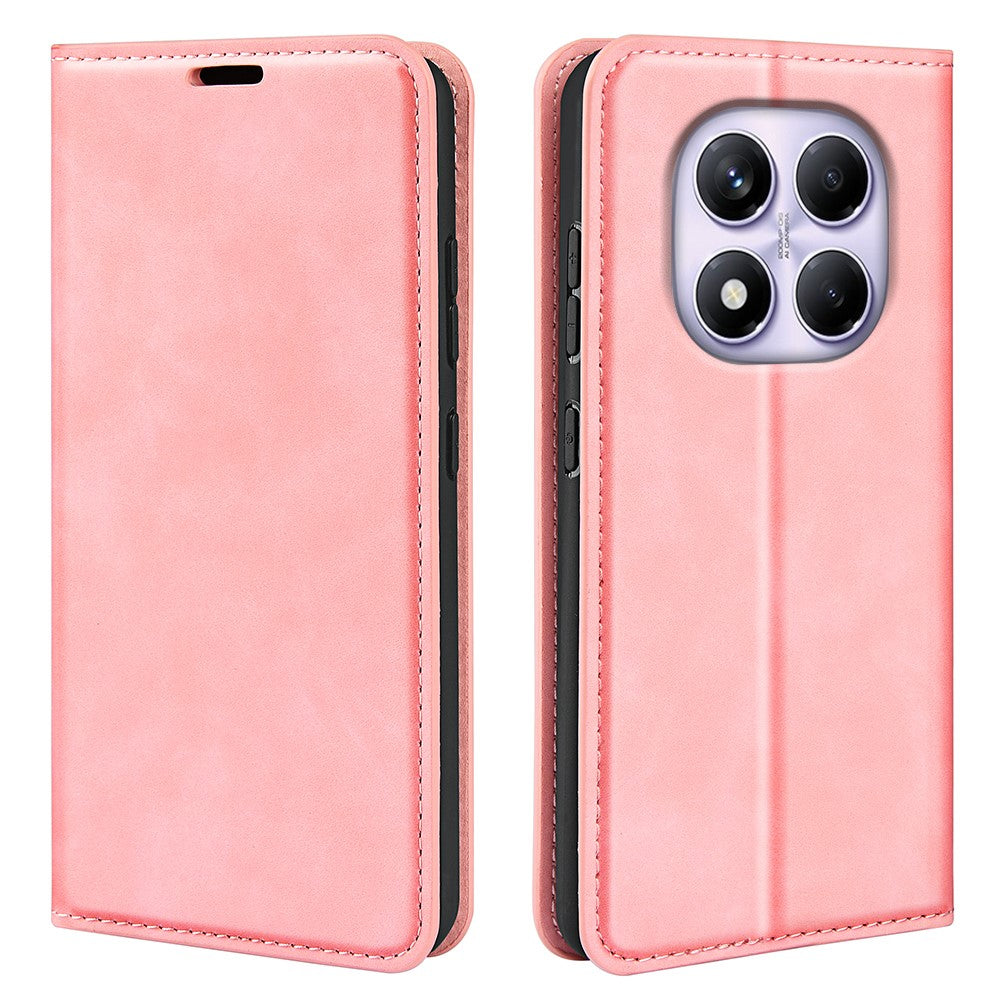 For Xiaomi Redmi Note 14 Pro 4G Case Skin Touch Leather Wallet Phone Cover