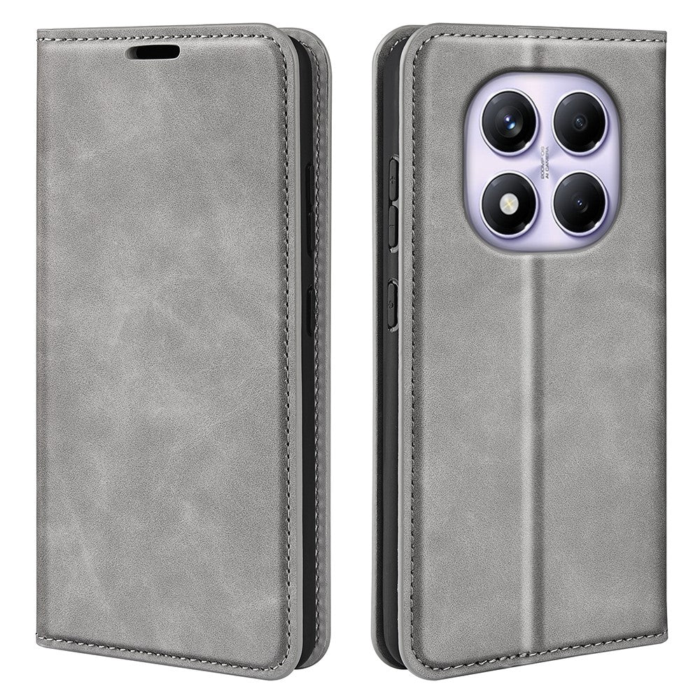 For Xiaomi Redmi Note 14 Pro 4G Case Skin Touch Leather Wallet Phone Cover