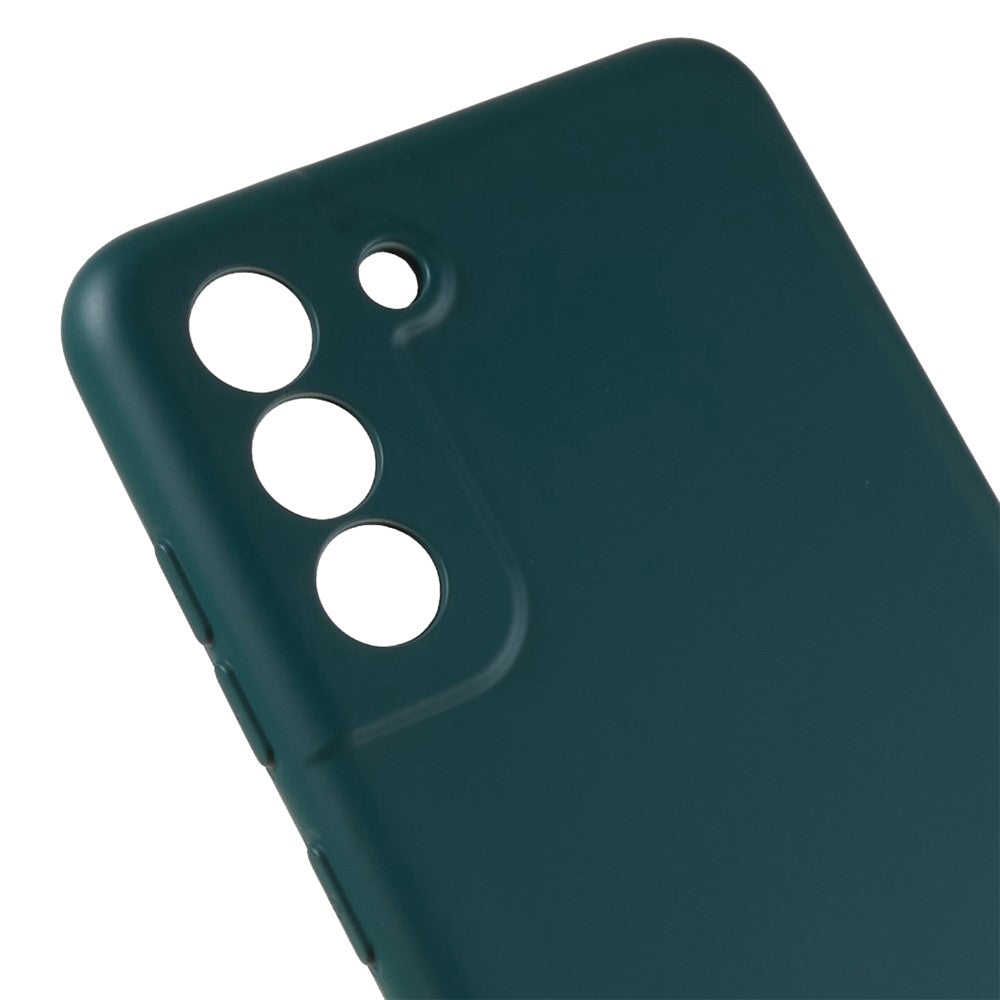 2,0 mm slankt mobilcover til Samsung Galaxy S21 4G / 5G, stødsikkert TPU-cover med buede kanter og faldsikring