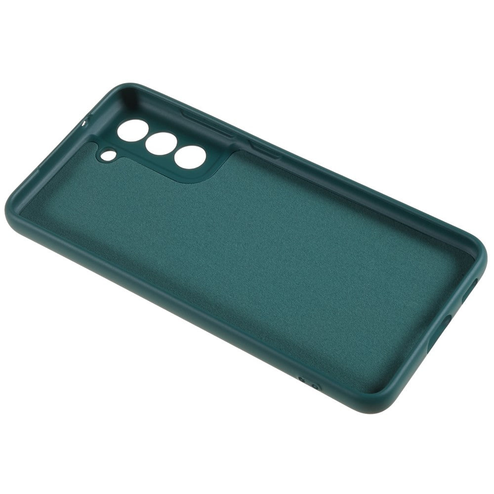 2,0 mm tyndt telefoncover til Samsung Galaxy S21 4G/5G Stødsikkert cover med buekant Anti-fald TPU telefoncover