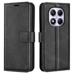 For Xiaomi Redmi Note 14 Pro 4G Stand Case Anti-Scratch Calf Texture Leather Phone Cover