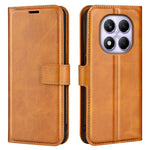 For Xiaomi Redmi Note 14 Pro 4G Stand Case Anti-Scratch Calf Texture Leather Phone Cover