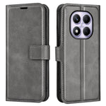 For Xiaomi Redmi Note 14 Pro 4G Stand Case Anti-Scratch Calf Texture Leather Phone Cover