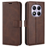 For Xiaomi Redmi Note 14 Pro 4G Stand Case Anti-Scratch Calf Texture Leather Phone Cover