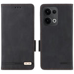 For Oppo Reno13 Pro 5G Case Leather Wallet Flip Phone Cover with Hardware Decor