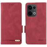 For Oppo Reno13 Pro 5G Case Leather Wallet Flip Phone Cover with Hardware Decor
