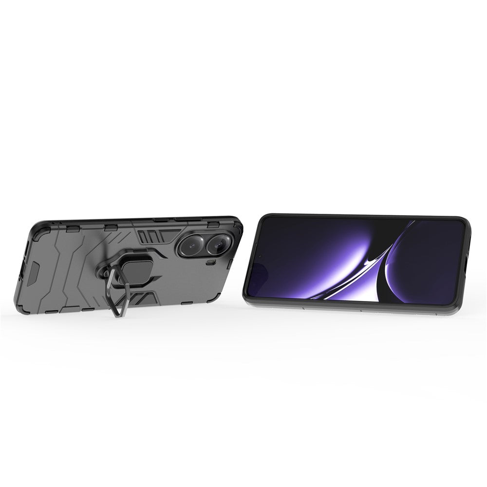 For Xiaomi Redmi Turbo 4 5G Case PC + TPU Protective Phone Cover with Ring Kickstand