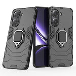 For Xiaomi Redmi Turbo 4 5G Case PC + TPU Protective Phone Cover with Ring Kickstand