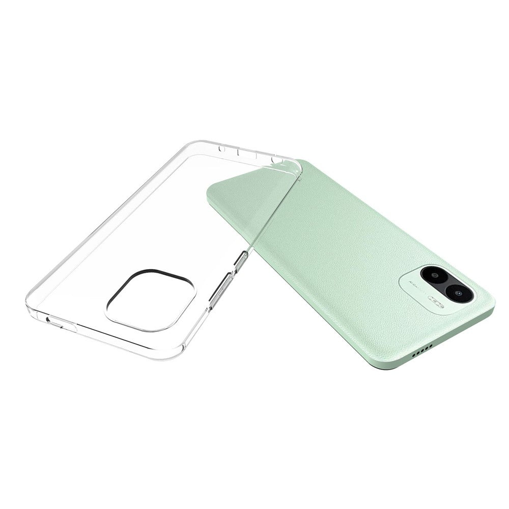 10Pcs / Pack For Xiaomi Redmi A1 4G Inner Watermark-free Phone Cover Anti-scratch Crystal Clear Soft TPU Case