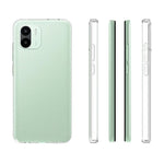 10Pcs / Pack For Xiaomi Redmi A1 4G Inner Watermark-free Phone Cover Anti-scratch Crystal Clear Soft TPU Case
