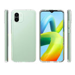 10Pcs / Pack For Xiaomi Redmi A1 4G Inner Watermark-free Phone Cover Anti-scratch Crystal Clear Soft TPU Case