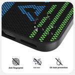 ABEEL For Google Pixel 9a Magnetic Case Micro-Embossing 6D Printed PC TPU Aluminum Alloy Leather Phone Cover