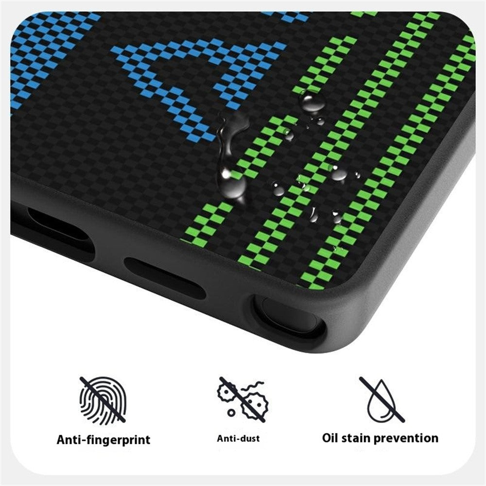 ABEEL til Samsung Galaxy S25 Ultra magnetisk cover mikropræget 6D-printet PC TPU-aluminiumslegering lædertelefoncover