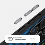 ABEEL til Samsung Galaxy S25 Ultra magnetisk cover mikropræget 6D-printet PC TPU-aluminiumslegering lædertelefoncover