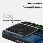 ABEEL For Xiaomi 15 Pro Magnetic Case Micro-Embossing 6D Printed PC TPU Aluminum Alloy Leather Phone Cover