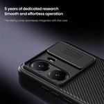 NILLKIN Camshield Pro for Xiaomi Poco X7 Pro 5G Magnetic Case TPU + PC Phone Cover with Slider Camera Lid