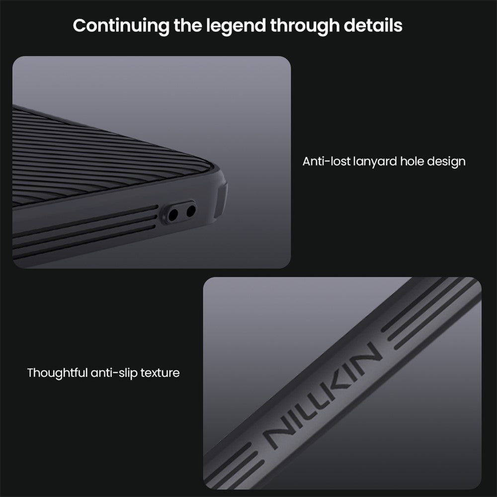 NILLKIN Camshield Pro-serie til OnePlus Ace 5 5G / Ace 5 Pro 5G / 13R 5G, cover i PC + TPU med skydecover til kameraet