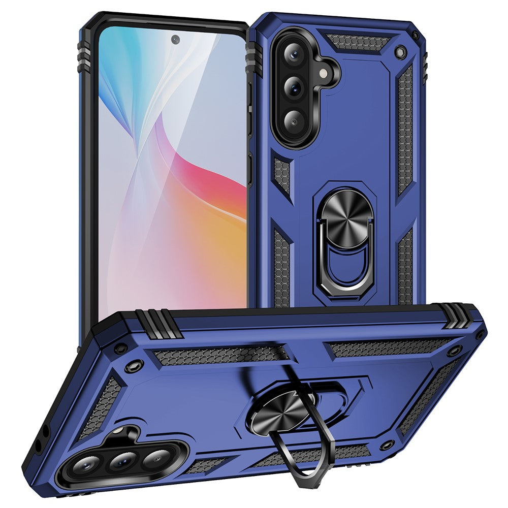 Samsung Galaxy A56 5G-skal PC + TPU-mobilskal med stöd
