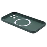 For iPhone 15 Plus Case Compatible with MagSafe Liquid Silicone Phone Cover with Tempered Glass Lens Protector