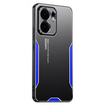 Oppo Reno13 F 5G (Reno 13 FS 5G) / 4G mobilskal Aluminiumlegering TPU PC Bakstycke